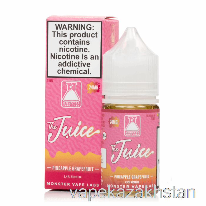 Vape Kazakhstan Pineapple Grapefruit - The Juice Salts - 30mL 24mg
